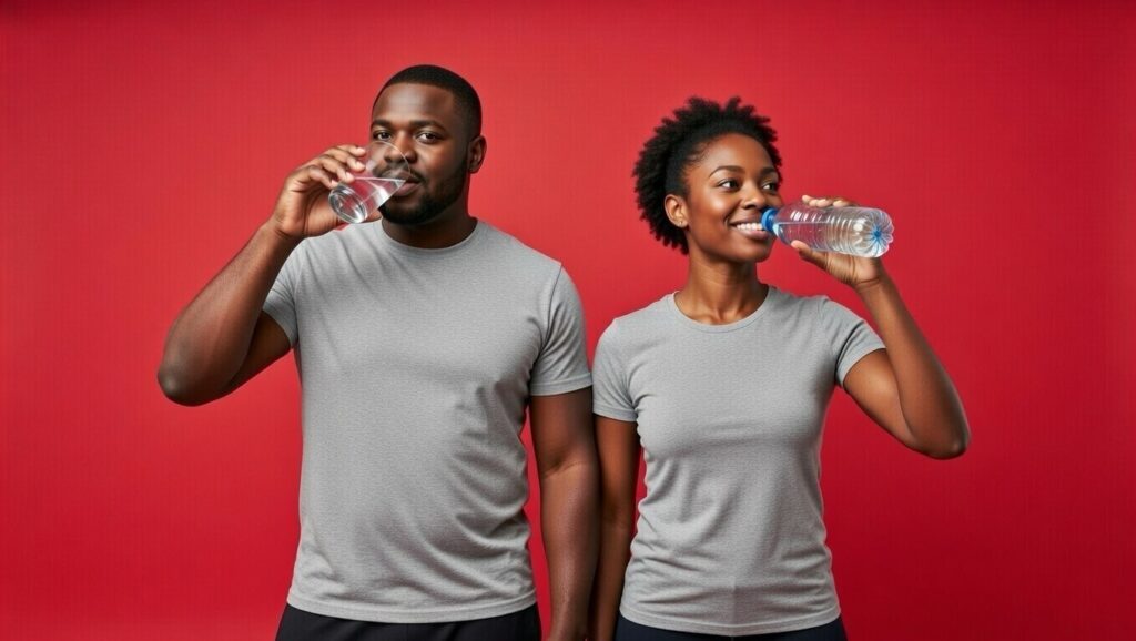 Drinking water for weight loss