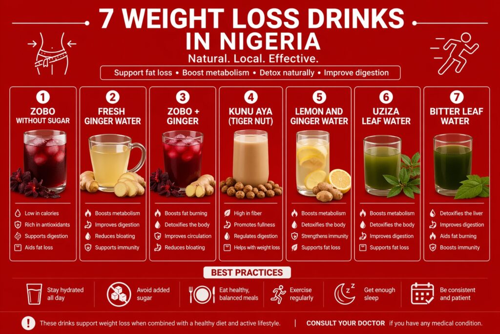 Weight Loss Drinks in Nigeria